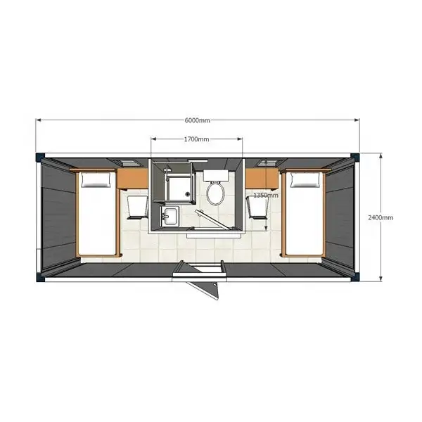 Emergency building for disaster relief missions 1