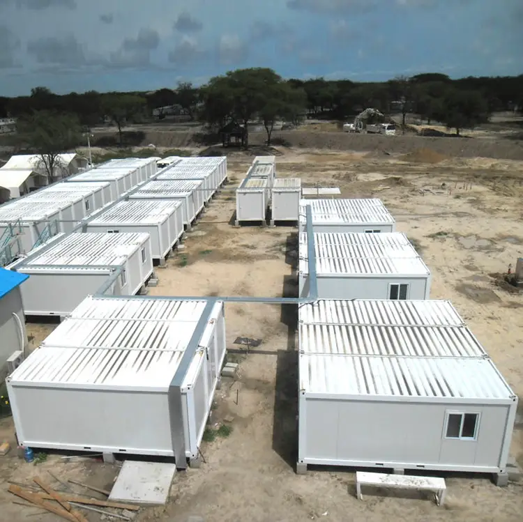 China Easy Installation Flat Pack Container House Prefabricated 1