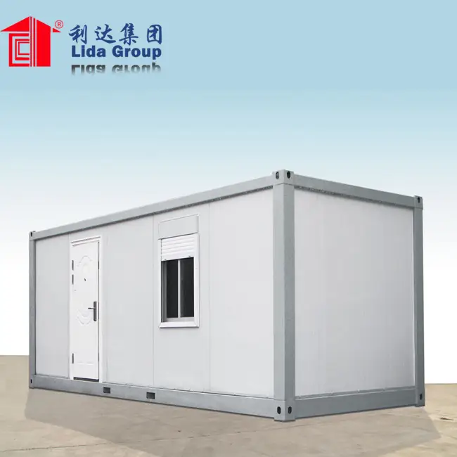 Movible modular container van house 1