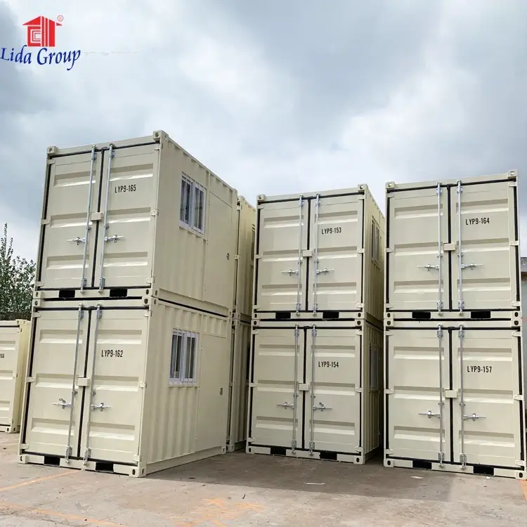 Module 20 high cube shipping container house 1