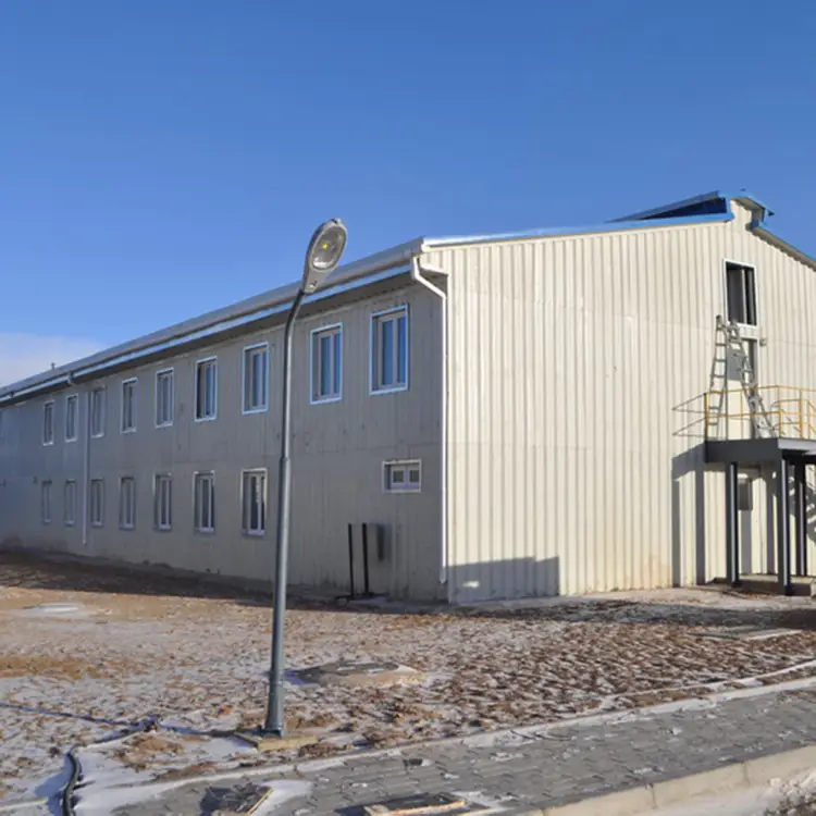 Easy moveable type 40 feet container house wall cladding 1