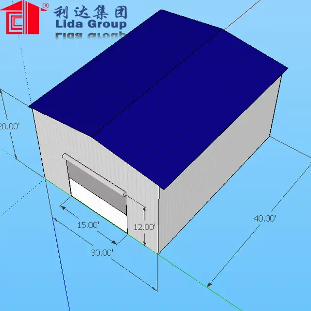 prefab modern container house 1