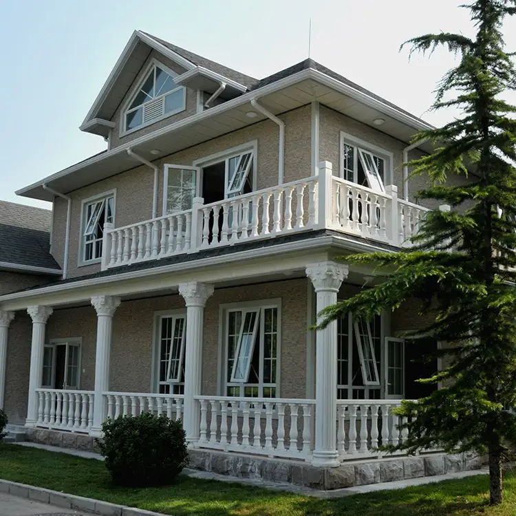 Modern light steel frame premade villa house for sale 1