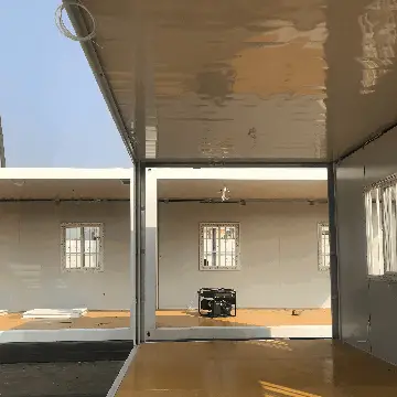 منزل حاوية سكن العمال حاوية حزمة مسطحة 1