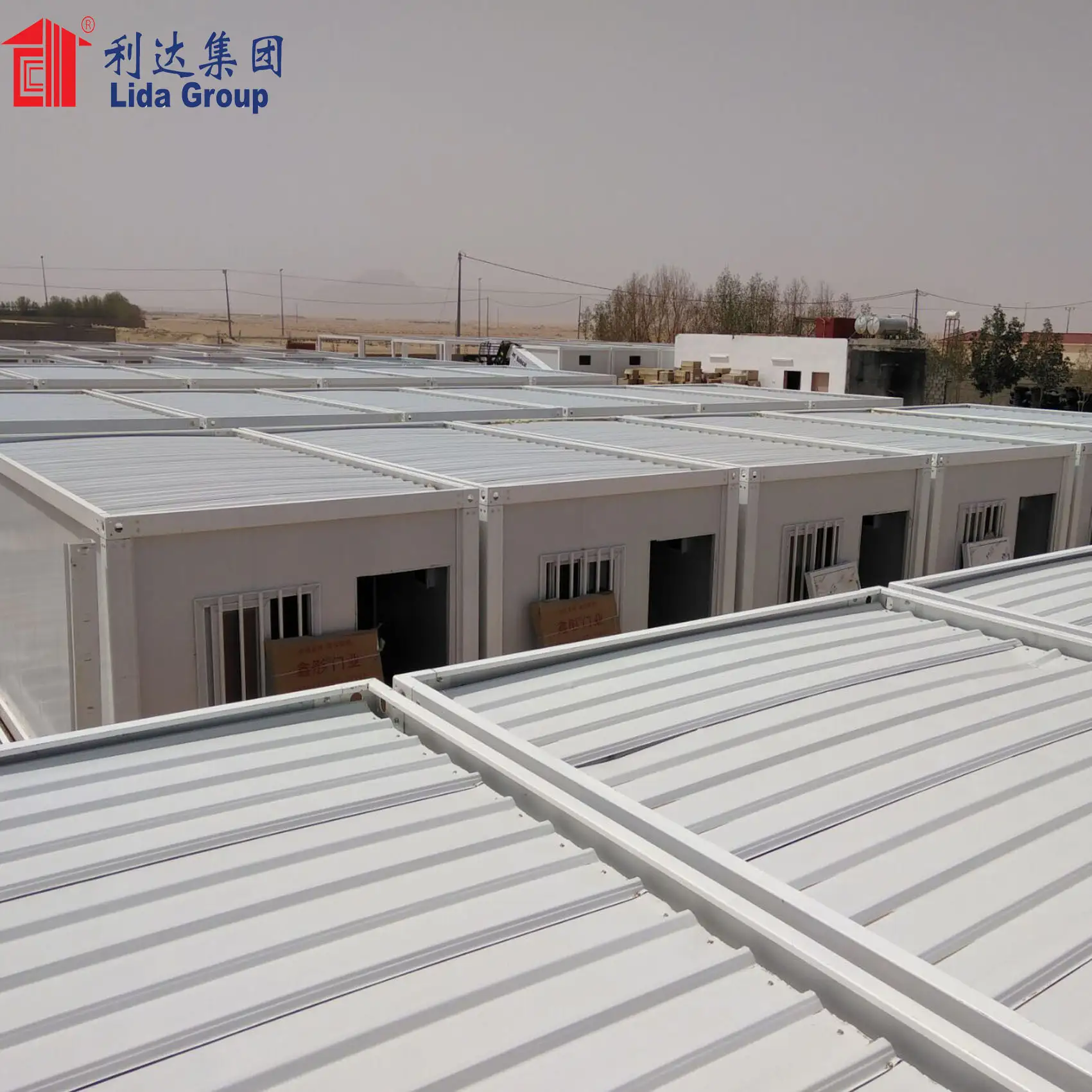 mega projects in africa modular cheap price Container House construction site camp 1
