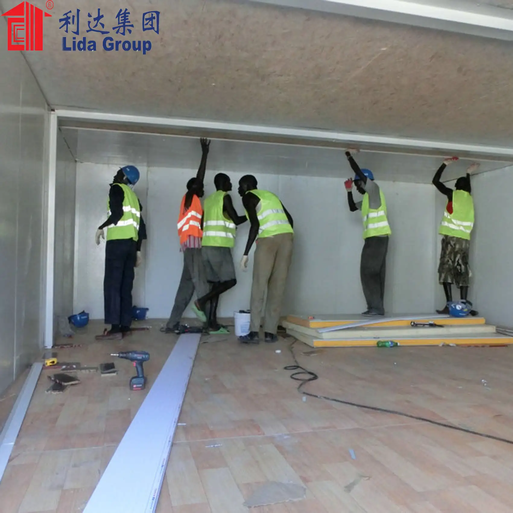 Africa oil and gas expansion construction projects container house worker camp 1