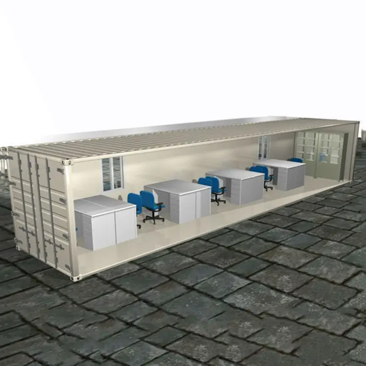 20ft flat pack container house for LNG and refinery labour camp 1