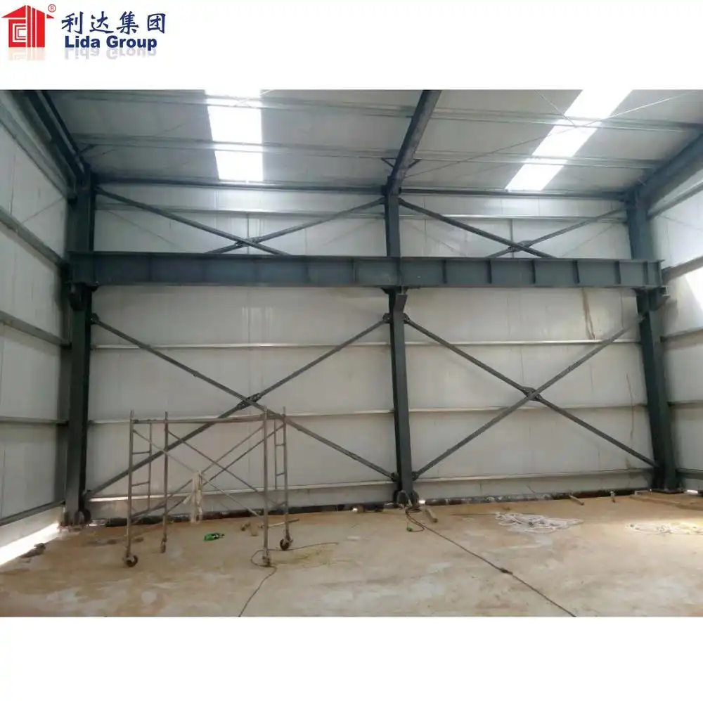 Sri Lanka steel structure warehouse workshop hangar showroom 1