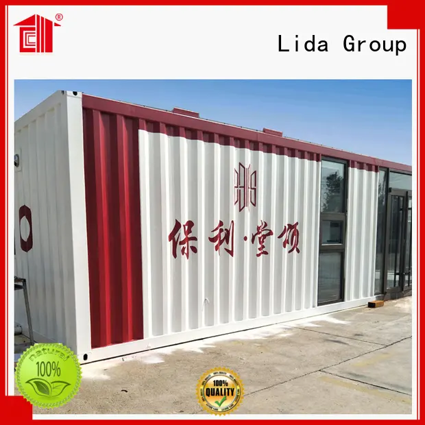 Best best shipping container home designs Supply used as booth, toilet, storage room 1