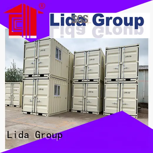 Lida Group Latest 4 shipping container home Supply used as booth, toilet, storage room 1