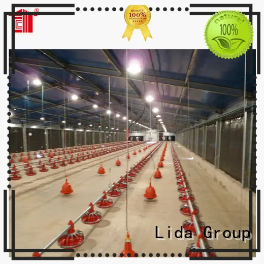 High-quality broiler farm house design factory for poultry farm 1