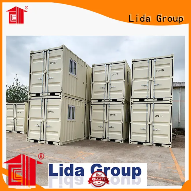 Lida Group High-quality using containers to build a house for business used as booth, toilet, storage room 1