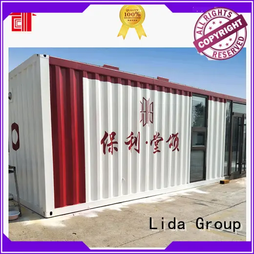 Lida مجموعة مصنعي بناء الحاويات البحرية عالية الجودة تستخدم كمكاتب، وغرفة اجتماعات، ومهجع، ومتجر 1
