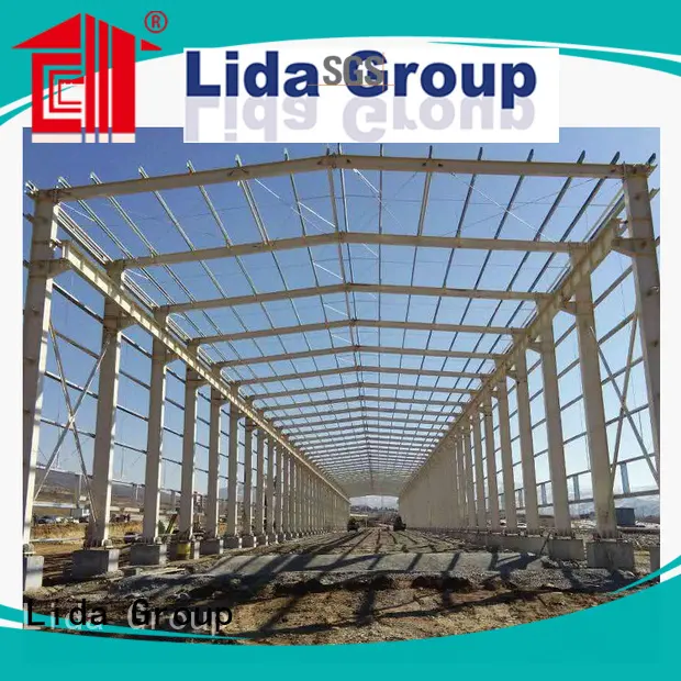 Lida Group New 20x30 steel building company for workshop 1