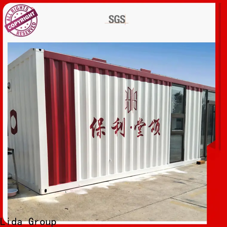 Lida Group High-quality companies that build shipping container homes Suppliers used as booth, toilet, storage room 1
