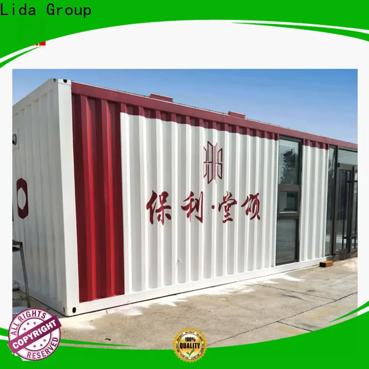 Lida Group Custom cargo container home builders Supply used as booth, toilet, storage room 1