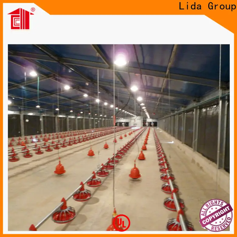 Lida Group broiler chicken coop for business for poultry farming 1