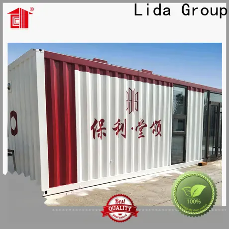 Lida Group Custom homes out of storage containers manufacturers used as office, meeting room, dormitory, shop 1