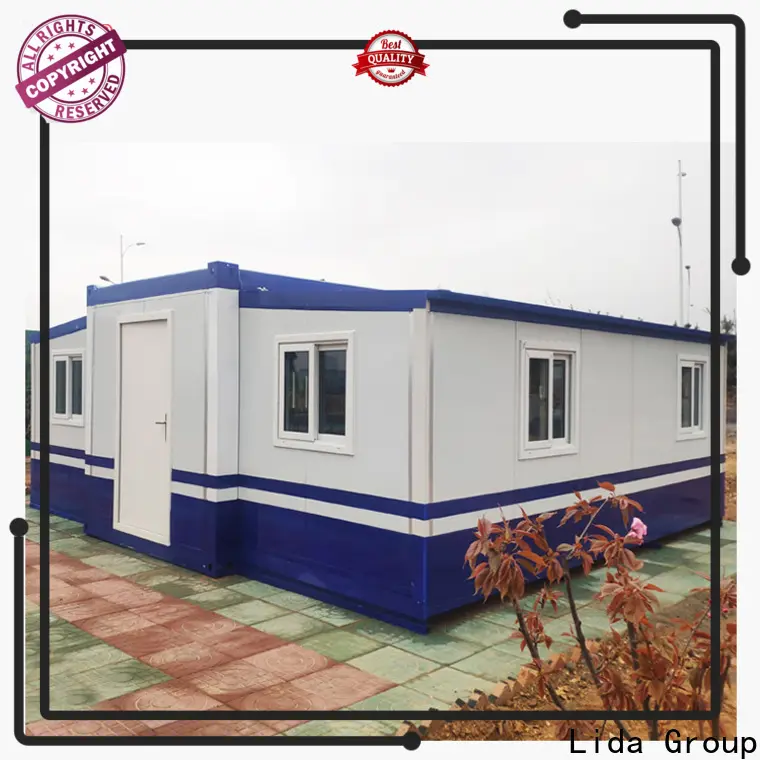Lida Group living in container house factory used as kitchen, shower room 1