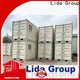 Top containers turned into houses company used as booth, toilet, storage room 1