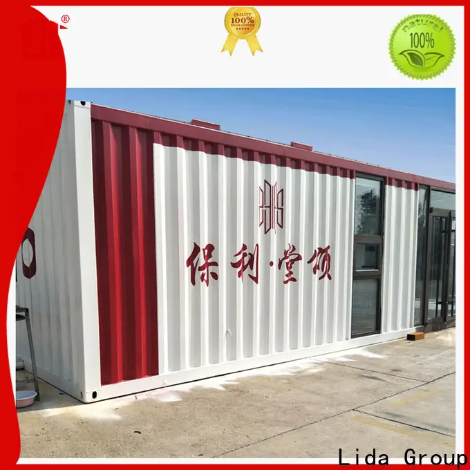 Lida Group High-quality prefab shipping container homes for business used as kitchen, shower room 1