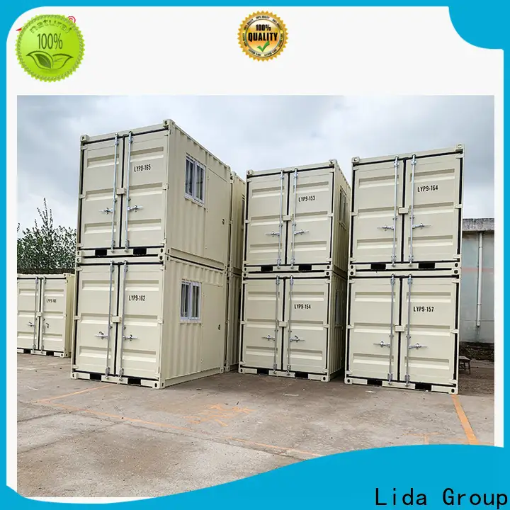 Lida Group big shipping container homes factory used as office, meeting room, dormitory, shop 1