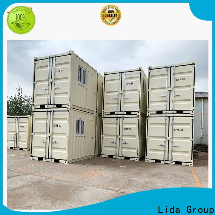 Lida Fábrica de casas de contenedores de envío grandes del grupo utilizada como oficina, sala de reuniones, dormitorio, tienda 1