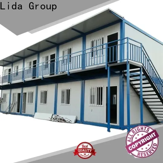 Lida مجموعة تستخدم حاويات الشحن لبناء منازل الشركة المستخدمة كمكتب، وغرفة اجتماعات، ومهجع، ومتجر 1