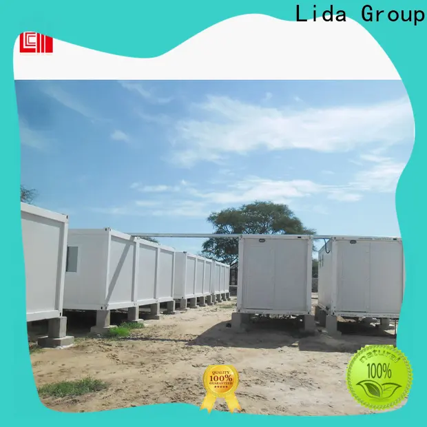 Lida مجموعة حاويات شحن 40 قدم للبيع بالجملة تستخدم كمطبخ وغرفة للاستحمام 1