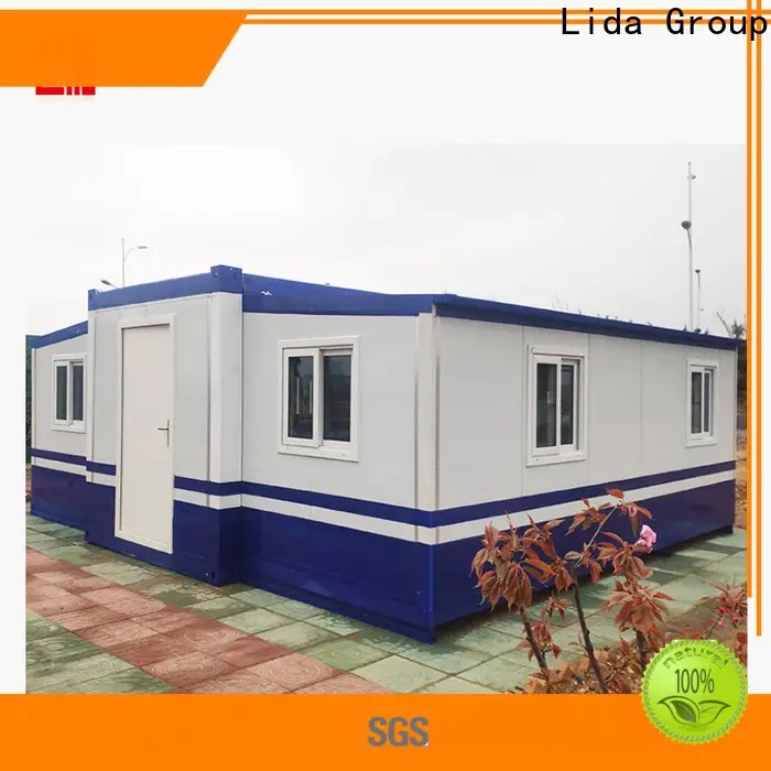 Custom expandable container house with solar energy for business used as Hotel 1