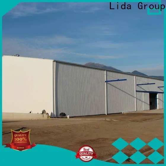 Lida مجموعة هياكل البناء الفولاذية بالجملة يتم شحنها إلى الأعمال التجارية لمزرعة الدواجن 1