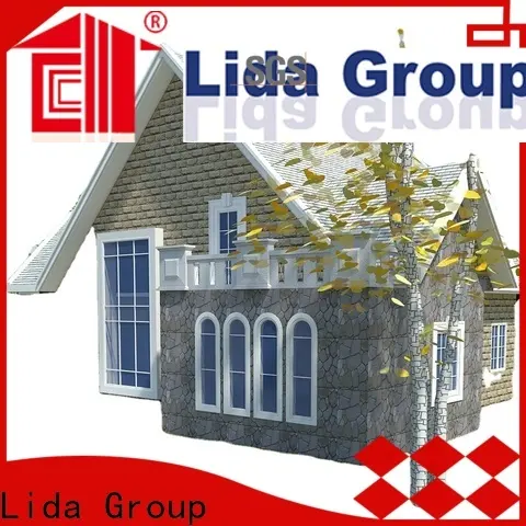 Lida مجموعة المباني والهياكل الفولاذية بالجملة التي يتم شحنها إلى الأعمال التجارية لمزرعة الدواجن 1