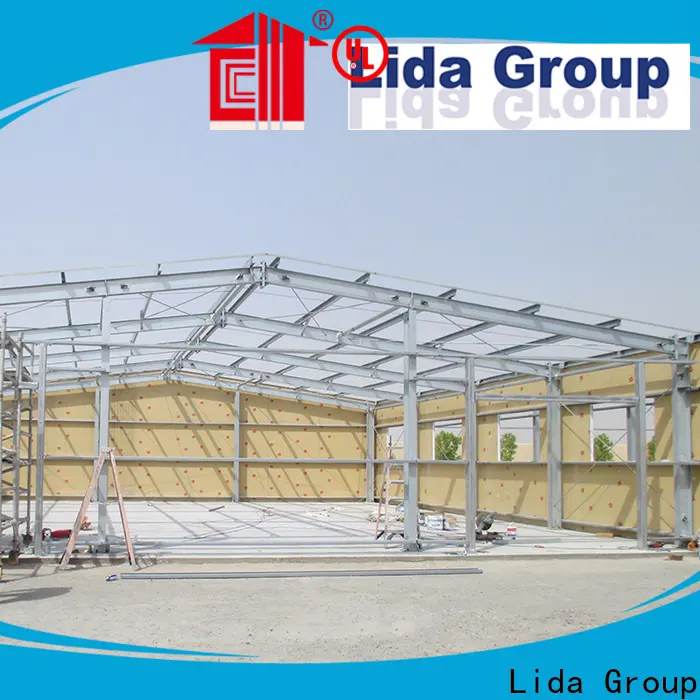 Lida مجموعة مصنعي المستودعات المعدنية الجاهزة المخصصة المستخدمة كمنزل أخضر 1