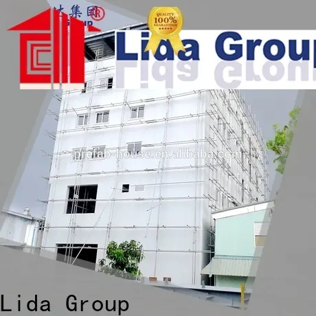Lida مجموعة مكونات البناء الفولاذية توريد البيت الأخضر 1