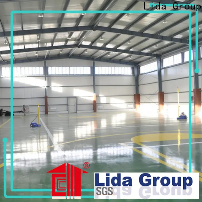 Lida مصنع مستودع إطار بوابة المجموعة يستخدم كمبنى صالة عرض 1