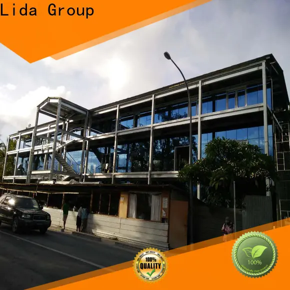 Lida المجموعة يتم شحن مركبات الهياكل الفولاذية الجديدة إلى الشركات المستخدمة كمباني سكنية 1