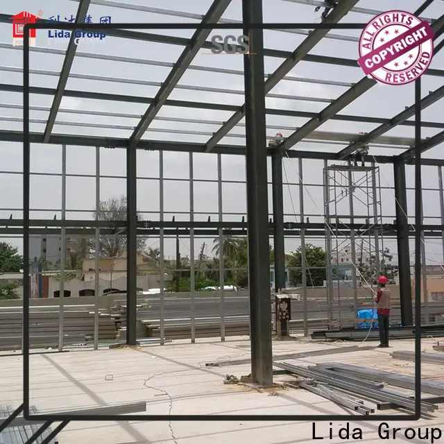 Lida مجموعة مصنع البناء الصلب 30x30 لورشة العمل 1