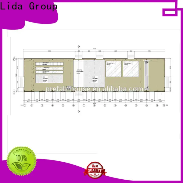 Lida مجموعة الشركات المصنعة للمباني ذات الأنابيب الفولاذية عالية الجودة للمستودعات 1