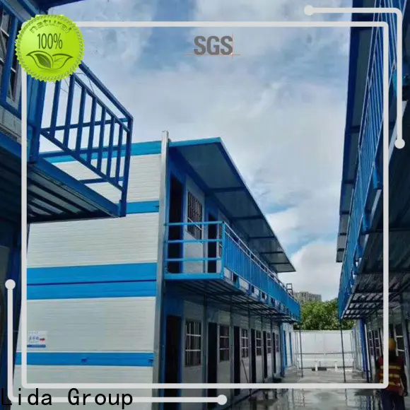 Lida يتم شحن المنازل المصنعة عالية الجودة للمجموعة إلى الأعمال التجارية من أجل Kiosk and Booth 1