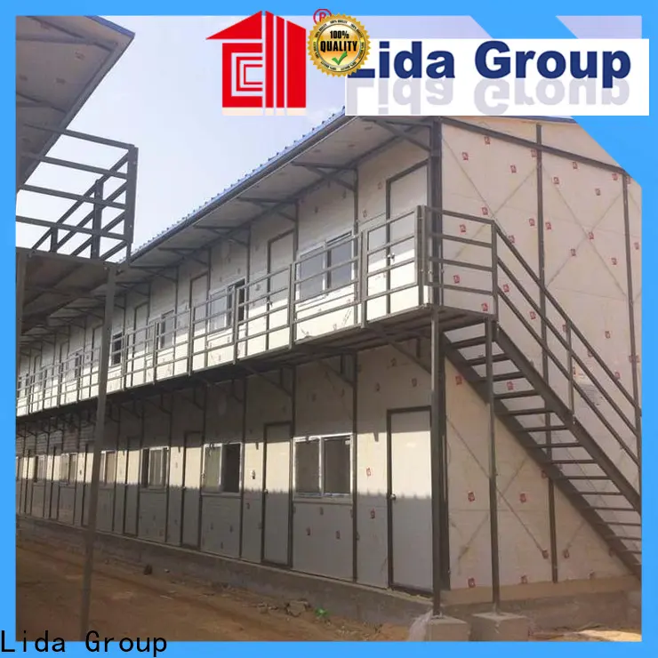 Lida يتم شحن المنازل الريفية الجاهزة بالجملة إلى الشركات لسكن الموظفين 1