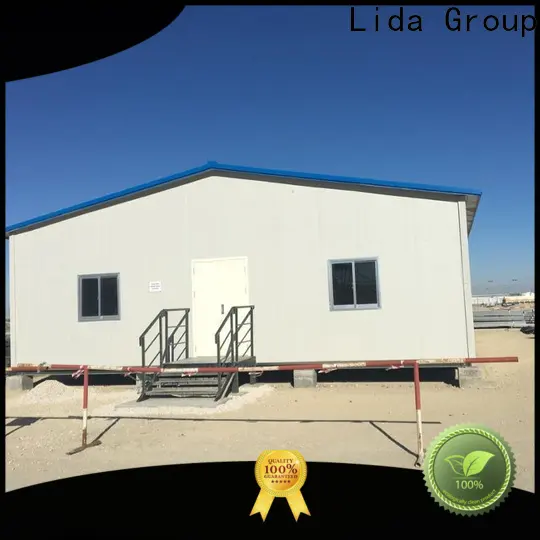 Lida يتم شحن المنازل الخرسانية الجاهزة الجماعية إلى الأعمال التجارية لصالح Kiosk and Booth 1