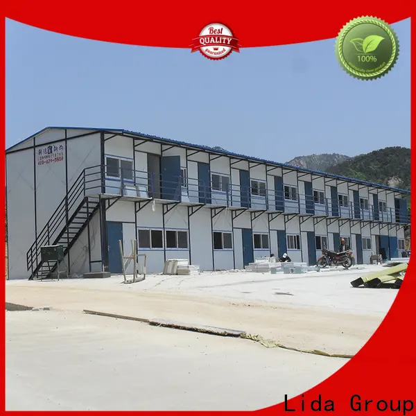 Lida تم شحن جدران المنازل الجاهزة الجديدة إلى الشركات لمكتب الموقع 1