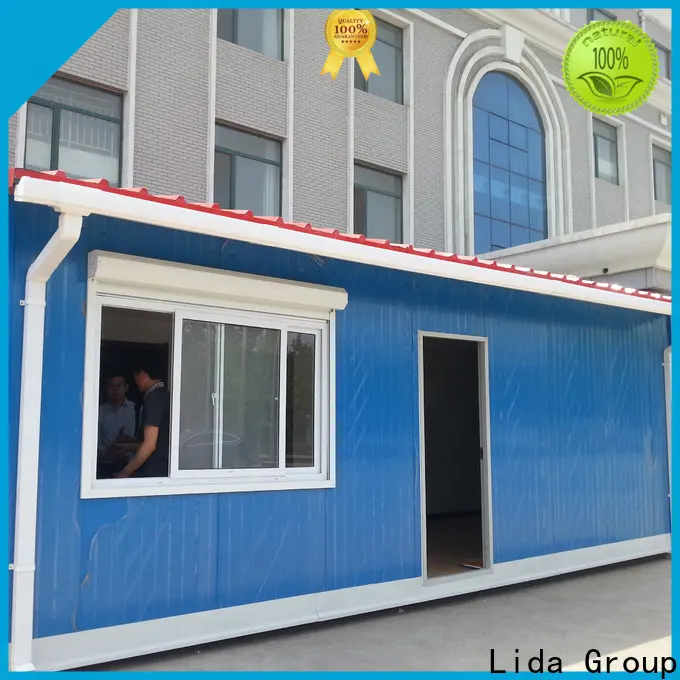 Lida Group Custom modern prefab home prices company for Sentry Box and Guard House 1
