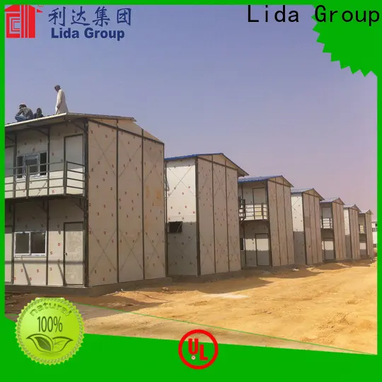 Lida مجموعة منازل مصنعة للبيع يتم شحنها إلى الأعمال التجارية لسكن الموظفين 1