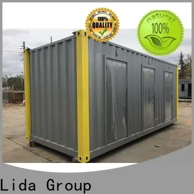 Lida أسعار حاويات الشحن الفولاذية المخصصة للمجموعة يتم شراؤها بكميات كبيرة وتستخدم ككشك ومرحاض وغرفة تخزين 1