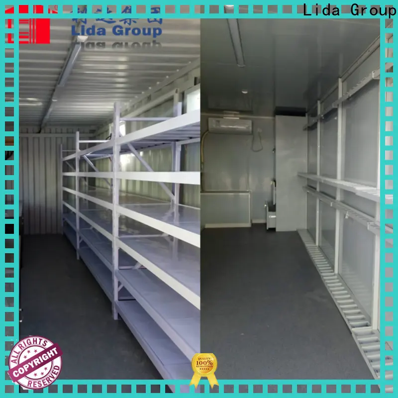 Lida مجموعة الشركات المصنعة للأكواخ البحرية تستخدم كمطبخ وغرفة للاستحمام 1