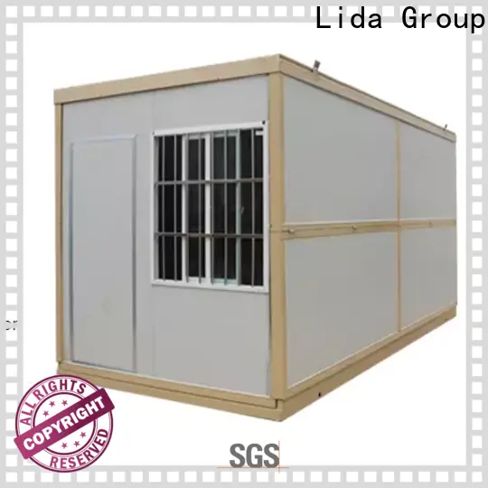 Lida المباني الجماعية المصنوعة من حاويات الشحن المشحونة إلى الشركات تستخدم كمطبخ وغرفة للاستحمام 1