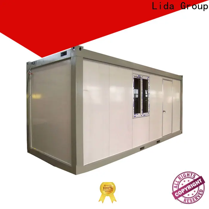 Lida تستخدم شركة أسعار الحاويات الفولاذية الجماعية ككشك ومرحاض وغرفة تخزين 1