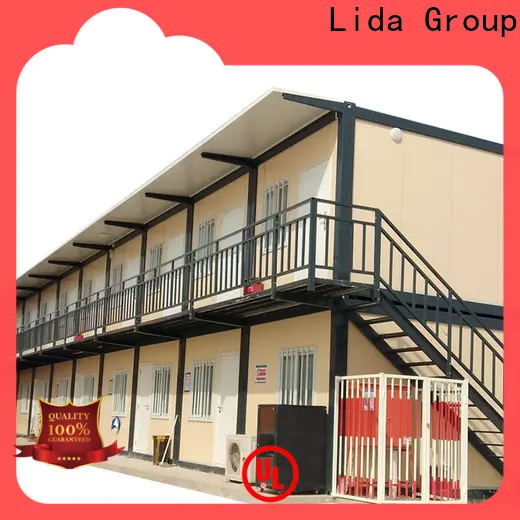Lida مساحة معيشة حاوية جماعية يتم شحنها إلى الأعمال المستخدمة كمكتب، وغرفة اجتماعات، ومهجع، ومتجر 1