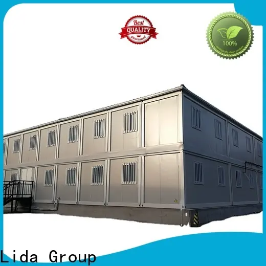 Lida مجموعة تستخدم حاويات الشحن لبناء منازل الشركات المصنعة المستخدمة ككشك، ومرحاض، وغرفة تخزين 1